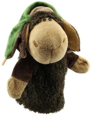 Kuhu Creations Brown Sheep Hand Puppets(Pack of 1)