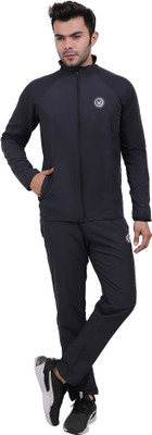 stars collection Solid Men Track Suit