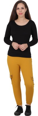 Belfry Regular Fit Women Yellow Trousers