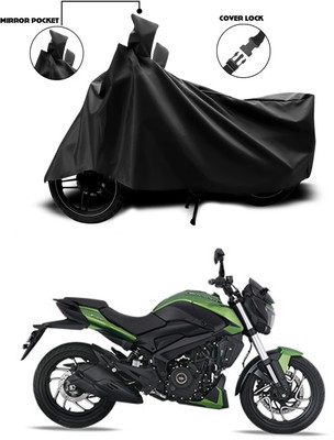 ANTHUB Waterproof Two Wheeler Cover for Bajaj(Dominar, Black)