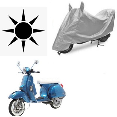 SANJU Waterproof Two Wheeler Cover for LML(Star Euro, Silver)