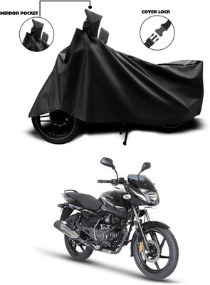 SEBONGO Waterproof Two Wheeler Cover for Bajaj(Pulsar 150, Black)