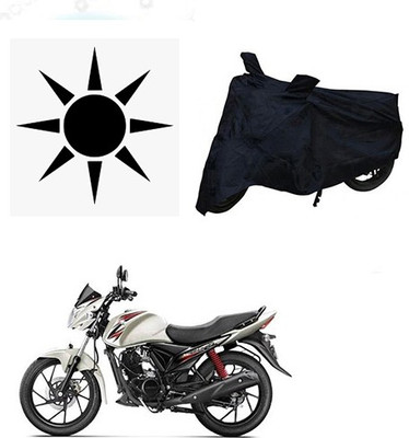 SANJU Waterproof Two Wheeler Cover for Suzuki(Sling Shot Plus, Black)