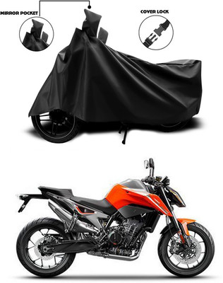 ANTHUB Waterproof Two Wheeler Cover for KTM(Black)