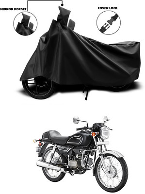 ANTHUB Waterproof Two Wheeler Cover for Hero(Splendor Pro Classic, Black)
