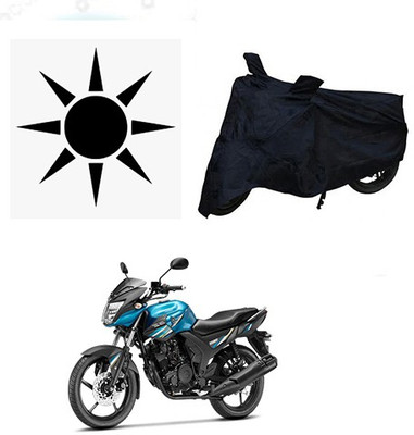 SANJU Waterproof Two Wheeler Cover for Yamaha(SZ-RR, Black)