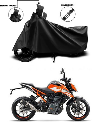 ANTHUB Waterproof Two Wheeler Cover for KTM(Black)
