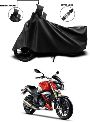 ANTHUB Waterproof Two Wheeler Cover for Mahindra(MOJO XT 300, Black)