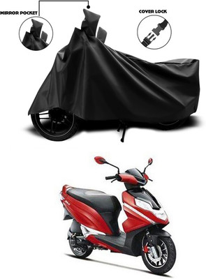 ANTHUB Waterproof Two Wheeler Cover for Hero(Black)