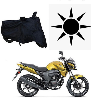 SANJU Waterproof Two Wheeler Cover for Honda(CB Trigger, Black)