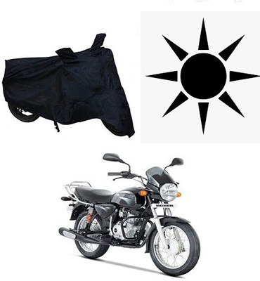 SANJU Waterproof Two Wheeler Cover for Bajaj(Boxer, Black)