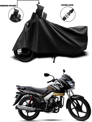 ANTHUB Waterproof Two Wheeler Cover for Mahindra(Centuro, Black)