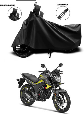 ANTHUB Waterproof Two Wheeler Cover for Honda(CB Hornet 160, Black)