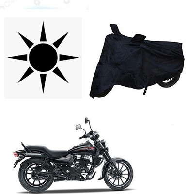 SANJU Waterproof Two Wheeler Cover for Bajaj(Avenger 150 Street, Black)
