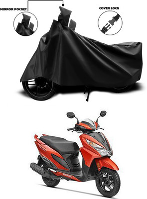 ANTHUB Waterproof Two Wheeler Cover for Honda(Grazia, Black)