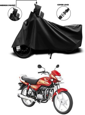 ANTHUB Waterproof Two Wheeler Cover for Hero(HF Deluxe, Black)