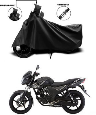 ANTHUB Waterproof Two Wheeler Cover for Yamaha(SZ-RR, Black)