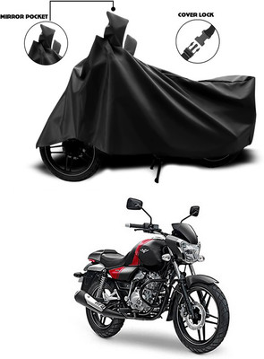 ANTHUB Waterproof Two Wheeler Cover for Bajaj(V15, Black)