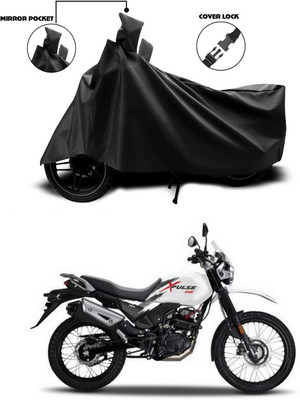 ANTHUB Waterproof Two Wheeler Cover for Hero(Xpulse 200T, Black)