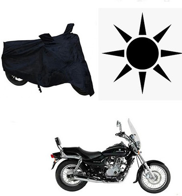 SANJU Waterproof Two Wheeler Cover for Bajaj(Avenger 220 DTS-i, Black)