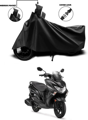 SEBONGO Waterproof Two Wheeler Cover for Suzuki(Burgman Street, Black)
