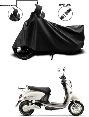 ANTHUB Waterproof Two Wheeler Cover for Evolet(Black)