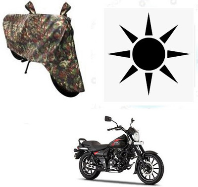 SANJU Waterproof Two Wheeler Cover for Bajaj(Avenger 220 Street, Multicolor)