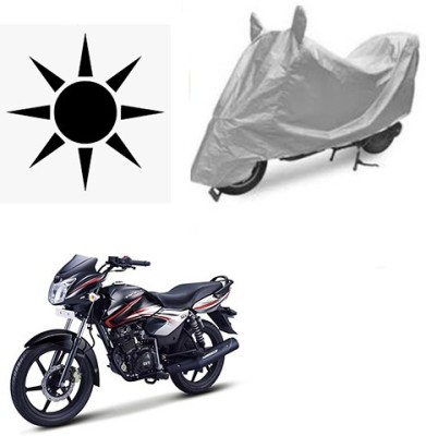 SANJU Waterproof Two Wheeler Cover for TVS(Phoenix 125, Silver)