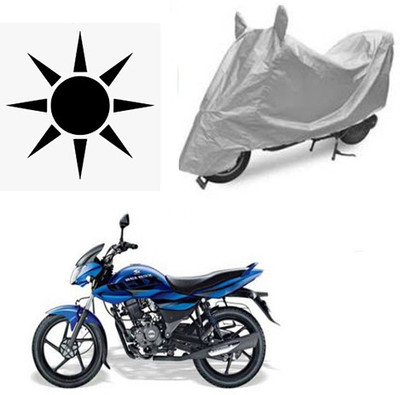 SANJU Waterproof Two Wheeler Cover for Hero(XCD 125cc, Silver)