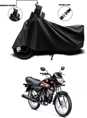 ANTHUB Waterproof Two Wheeler Cover for Honda(CD 110 Dream, Black)