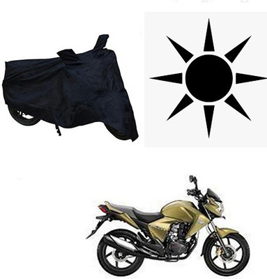 SANJU Waterproof Two Wheeler Cover for Honda(Dazzler, Black)