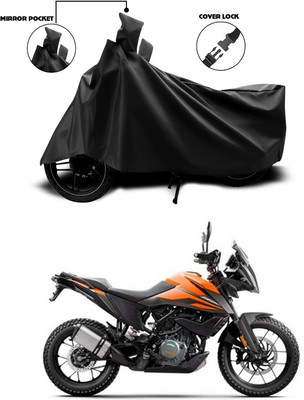 ANTHUB Waterproof Two Wheeler Cover for KTM(Duke 390, Black)
