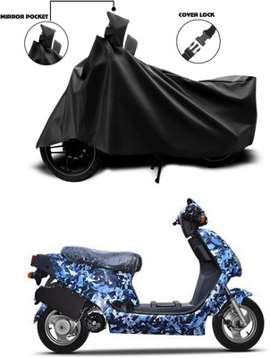 ANTHUB Waterproof Two Wheeler Cover for Hero(Black)
