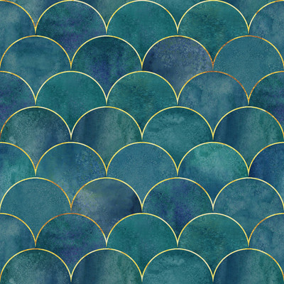 DWELLSINDIA Vinyl Decorative Green Wallpaper(L x W: 244 cm x 41 cm)