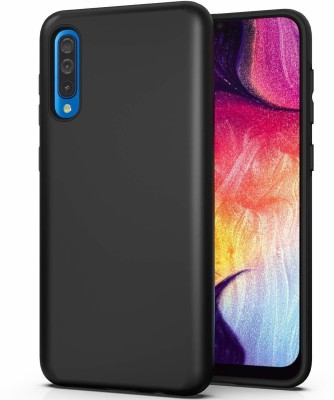 DropFit Back Cover for Samsung Galaxy A50(Black, Silicon, Pack of: 1)