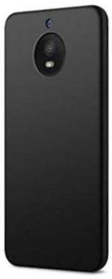 GLOBALCASE Back Cover for Motorola Moto E4 Plus(Black, Grip Case, Pack of: 1)