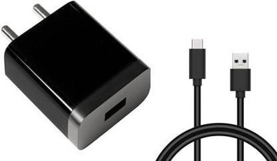 Wrapo Wall Charger Accessory Combo for All Smart Phone(Black)