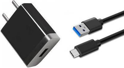 Setster Wall Charger Accessory Combo for All Smart Phone(Black)