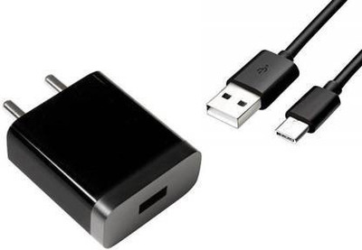 Setster Wall Charger Accessory Combo for All Smart Phone(Black)