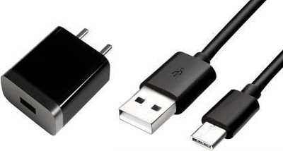 Wrapo Wall Charger Accessory Combo for All Smart Phone(Black)