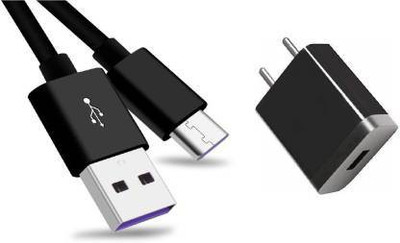 Webilla Wall Charger Accessory Combo for Oppo Reno6 5G(Black)