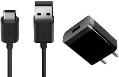 Setster Wall Charger Accessory Combo for All Smart Phone(Black)