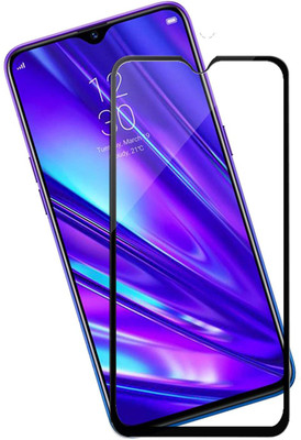 TINGTONG Edge To Edge Tempered Glass for Realme 5 Pro(Pack of 1)
