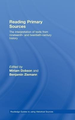 Reading Primary Sources(English, Hardcover, unknown)