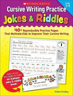 Cursive Writing Practice: Jokes & Riddles(English, Paperback, Findley Violet)