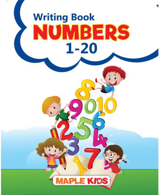 Writing Book Numbers1-20(English, Paperback, Maple Press)