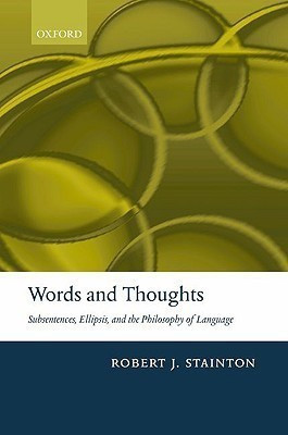 Words and Thoughts(English, Paperback, Stainton Robert)