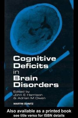 Cognitive Deficits in Brain Disorders(English, Electronic book text, Harrison John)