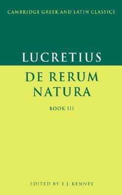 Lucretius: De Rerum Natura Book 3 1st Edition(English, Paperback, Lucretius)