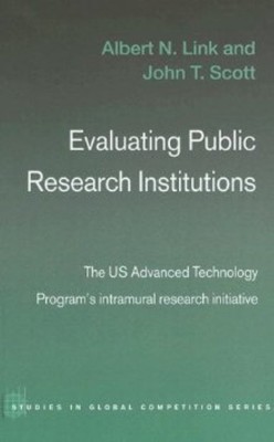 Evaluating Public Research Institutions(English, Hardcover, Link Albert N.)